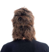 Howl O Ween Wolf MASK Moving Mouth - Brown