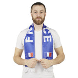 France fan Scarf- blue, white, red supporter