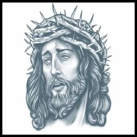JESUS Temp Tattoo Prison - PR306
