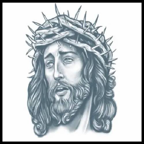 JESUS Temp Tattoo Prison - PR306