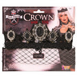 Dark Royalty CROWN with Veil