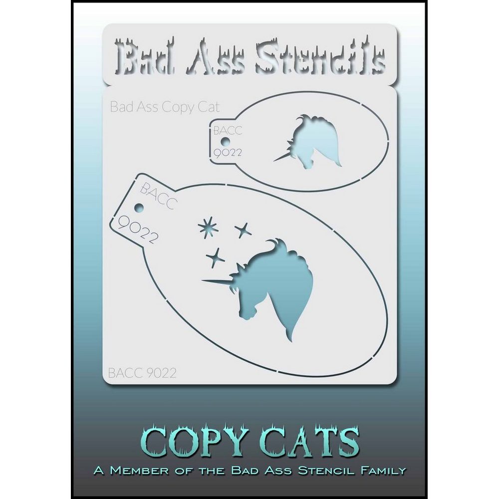 Unicorn Stencils - BACC 9022 Bad Ass Copy Cats Stencils