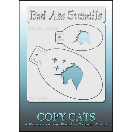 Unicorn Stencils - BACC 9022 Bad Ass Copy Cats Stencils