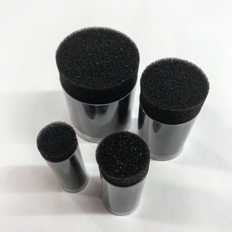 Kryvaline Black Tube Sponges - 4 pcs