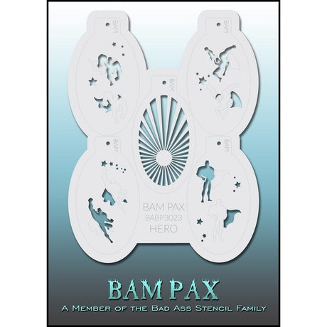 BAM-PAX BABP 3023 Bad Ass Stencil - Hero