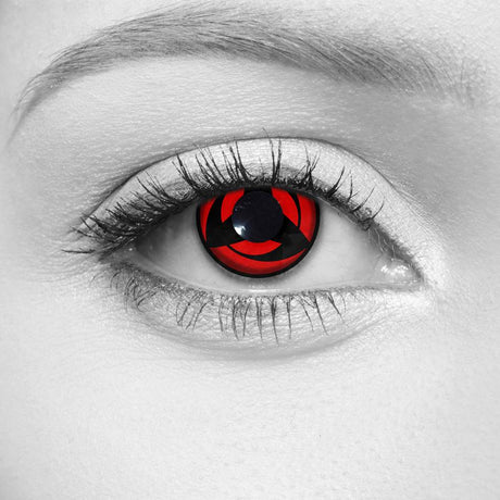 Red Black ekyo I Cosplay Contact Lenses - Anime
