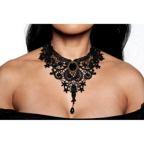 Victorian Lace Choker Necklace