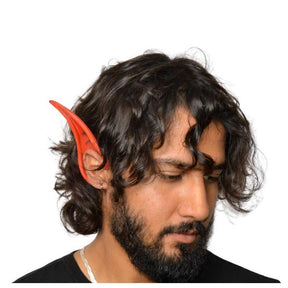 Devil Flexi pointy Ears - Red Latex