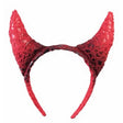 Red Devil Horns Headband