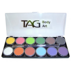 TAG Face and body paint palette regular 12X10g Regular