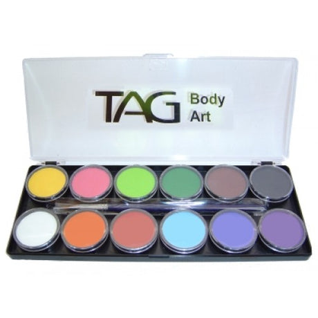 TAG Face and body paint palette regular 12X10g Regular
