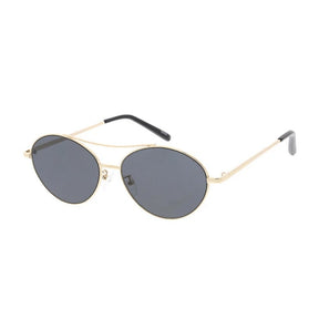 Unisex Metal Medium Oval Frame Glasses