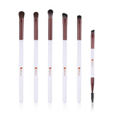 DUcare 6 pcs eyes makeup synthetic brushes