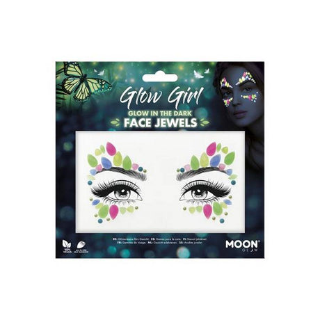 Glow Girl Glow in the Dark Face Jewels
