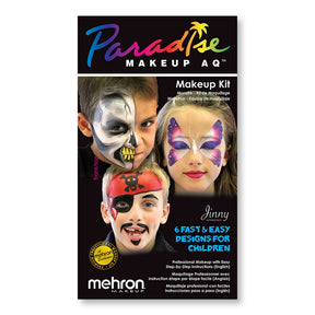 Mehron Paradise Makeup Children's Face Painting Kit Premium