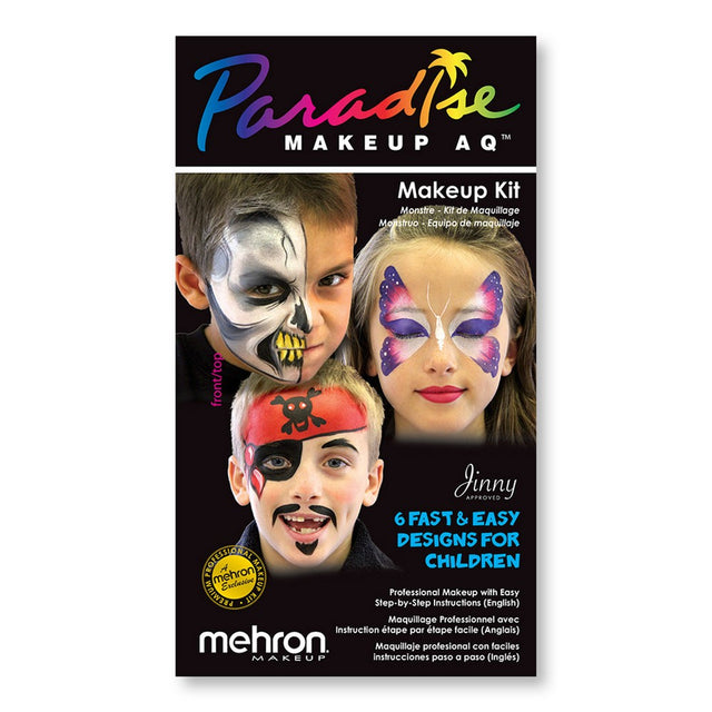 Mehron Paradise Makeup Children's Face Painting Kit Premium