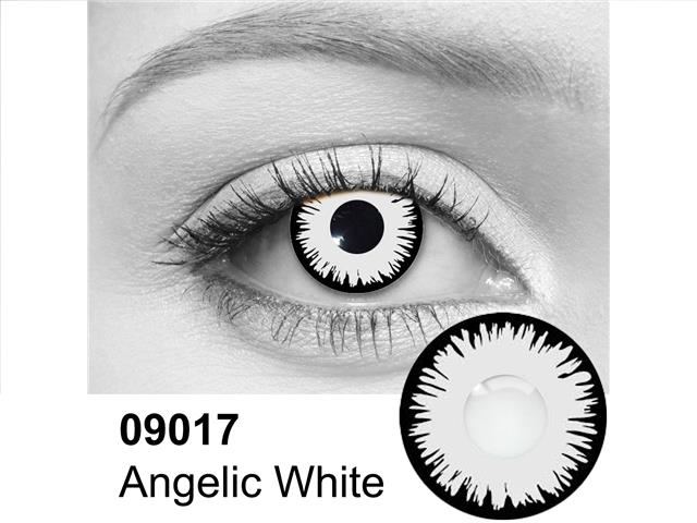 Angelic White Contact Lenses- Eclipse White
