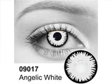 Angelic White Contact Lenses- Eclipse White
