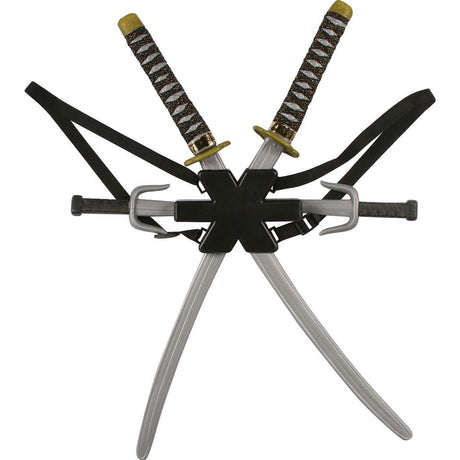 Ninja Double Swords Set with Sais