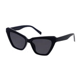 Large Slim Cat Eye Sunglasses Plastic Frame - Assorted