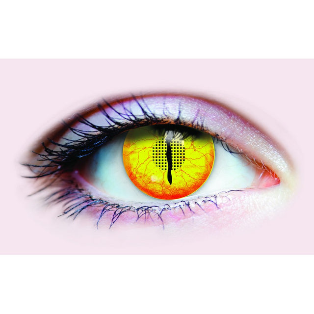 JURASSIC I Contact LENSES - Yellow/Orange