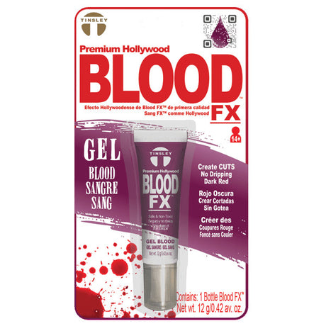 Tinsley Drying Gel BLOOD -Dark Red
