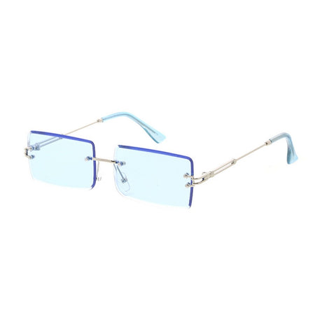 Rectangular Frame Sunglasses-Assorted