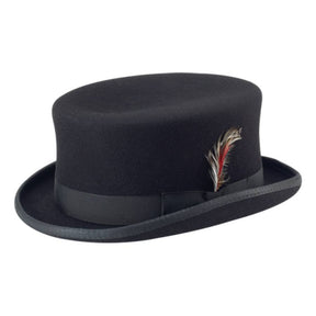 WOOL SEMI BELL HAT BLACK O.S