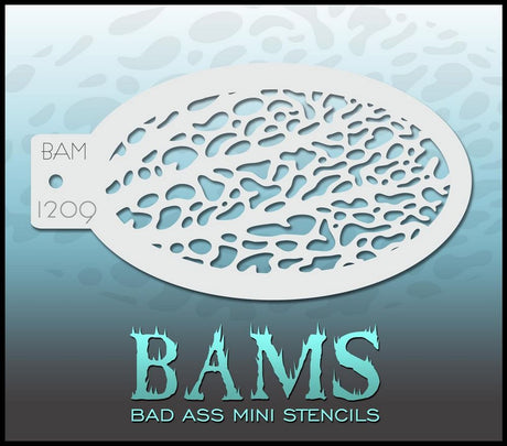 BAM 1209 Bad ass mini stencil