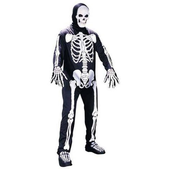 ADULT SKELETON costume - One Size