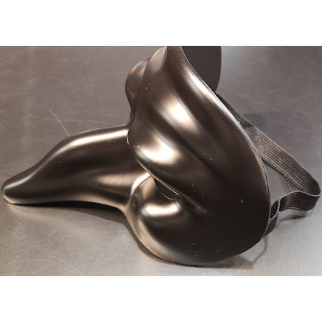 Venetian Long Nose Mask, Pantalone - Black
