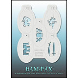 BAM-PAX BABP 3002 Bad Ass Stencil - Bravest