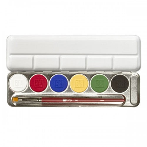 BEN NYE Magicake Aqua Paint Palette- 6 Colors 0.9 oz/24 g .9 oz / 24 g