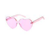 Plastic Heart Color glasses- Assorted