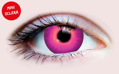 Jinx cosplay Contact LENSES -Mini Sclera Pink/Yellow