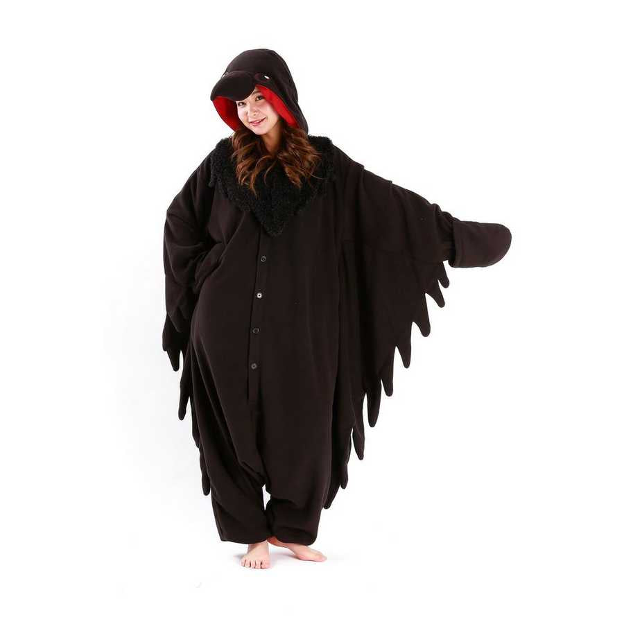 RAVEN Kigurumi onesie- adult