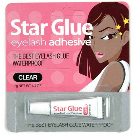Star EYELASH GLUE adhesive Clear 1g- 1/28oz