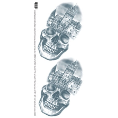 Skull hand Temp Tattoos Tinsley