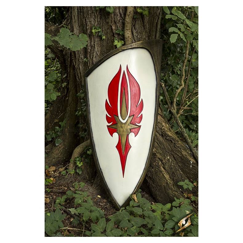 Elf LARP Shield, Red 120cm