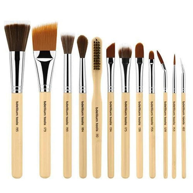Bdellium SFX Brush Set 12p. with Double Pouch (1st Collection)