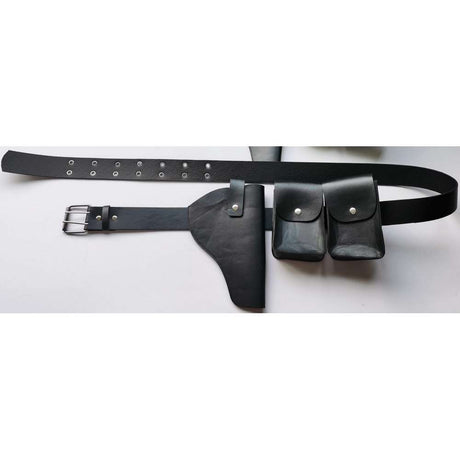 Police utility holster belt - leather like
