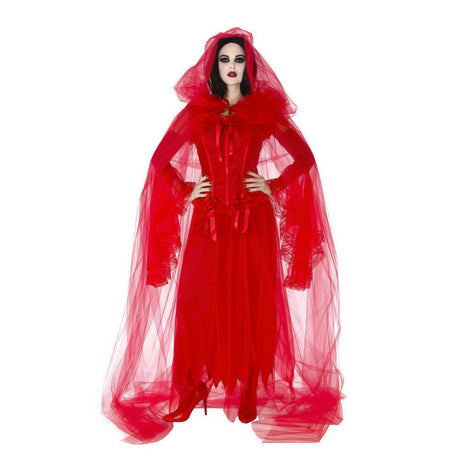 Cursed Scarlet Cape- Red