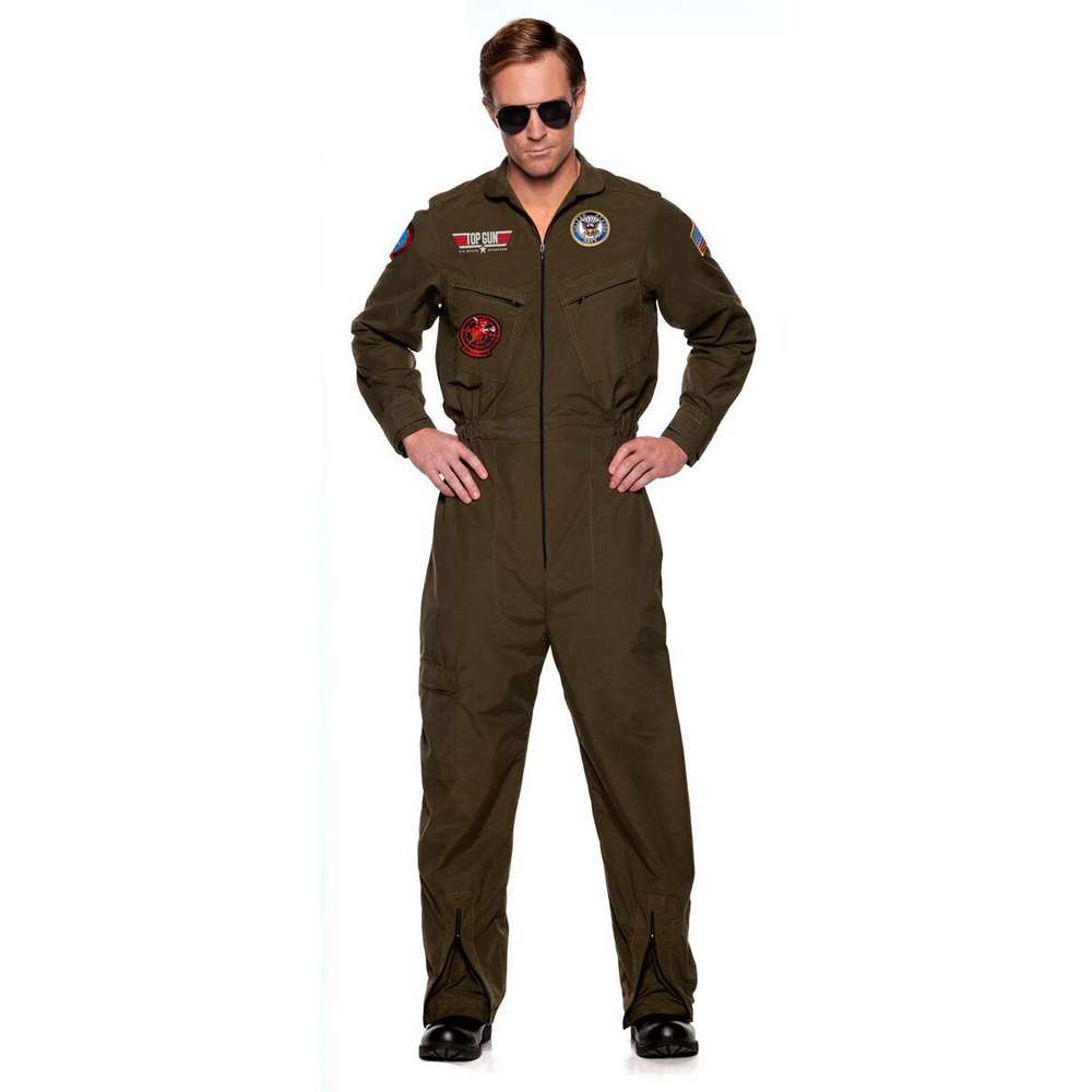 Men Top gun pilot costume - O.S.