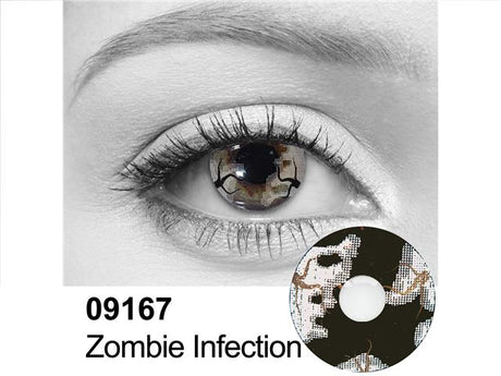 Zombie Infection Contact Lenses