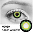 Green Werewolf Contact Lenses Green