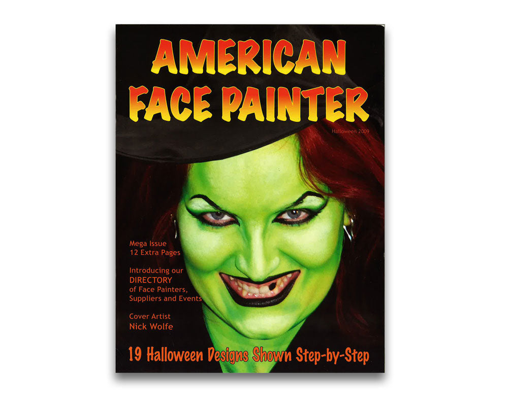 American Face Painter Book - Halloween Designs