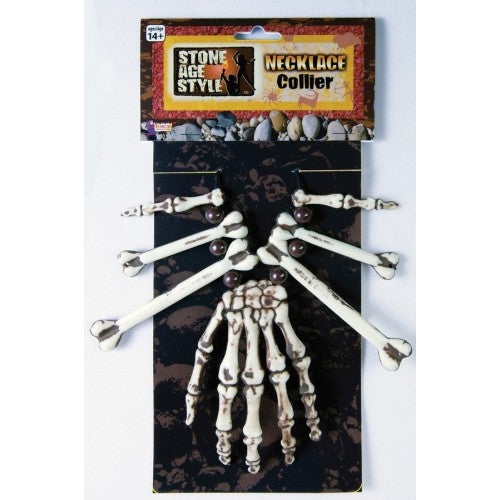 VOODOO NECKLACE-HAND/BONES