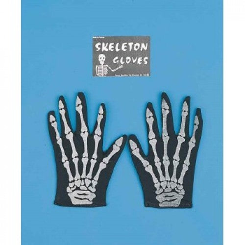 Skeleton Adult GLOVES - One Size