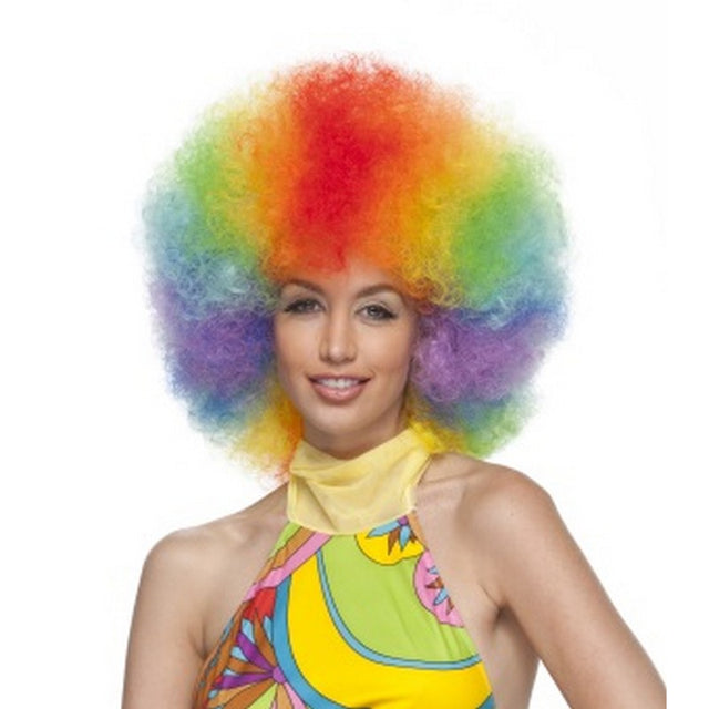 Rainbow Afro - Clown WIG