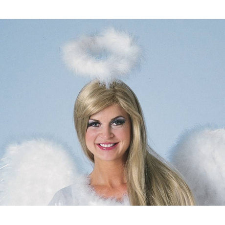 Marabou Angel HALO- White